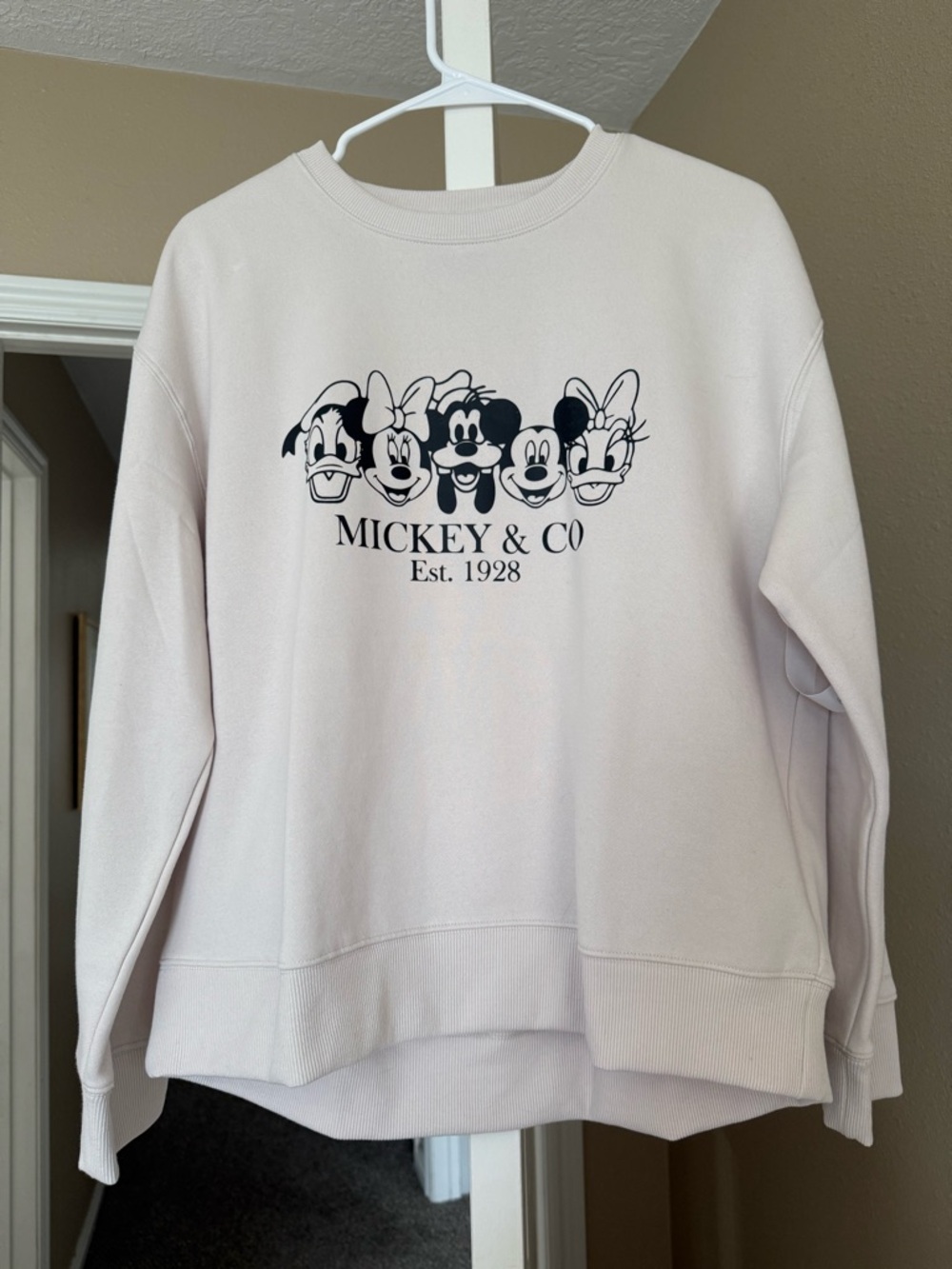 Women’s Cream Disney Sweatshirt